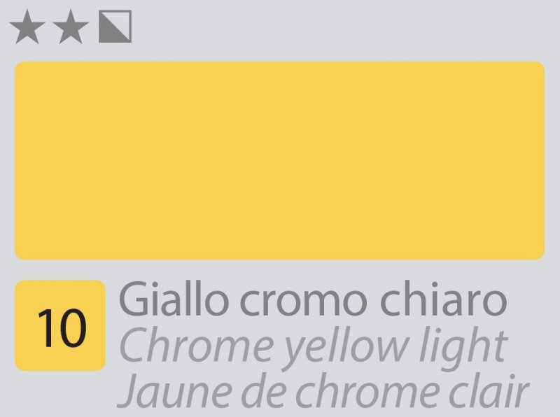 Divolo Accademia Oil paint 20 ml - Chrome giallo chiaro - Colori a olio