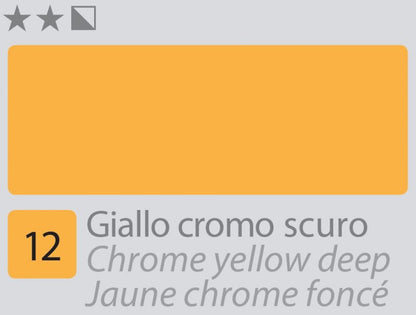 Divolo Accademia Oil paint 20 ml - Chrome giallo intenso - Colori a olio