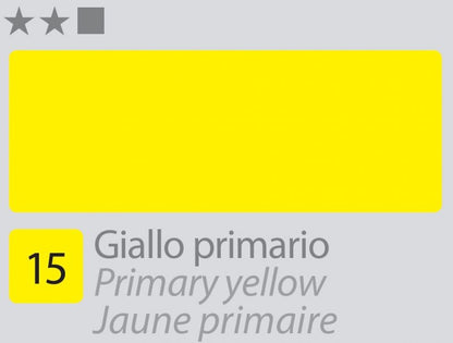 Divolo Accademia Oil paint 20 ml - primario giallo - Colori a olio