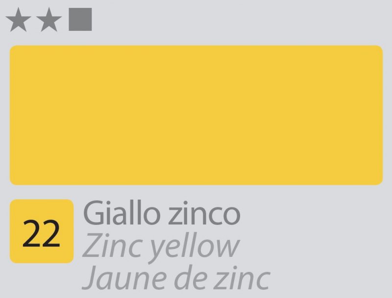 Divolo Accademia Oil paint 20 ml - Zinkgeel - Colori a olio
