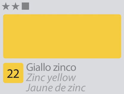 Divolo Accademia Oil paint 20 ml - Zinkgeel - Colori a olio