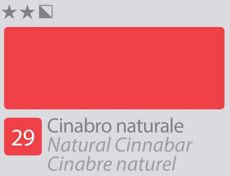 Divolo Accademia Oil paint 20 ml - naturale Cinnabar - Colori a olio