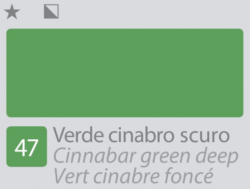 Divolo Accademia Oil paint 20 ml - Cinnabar verde intenso - Colori a olio