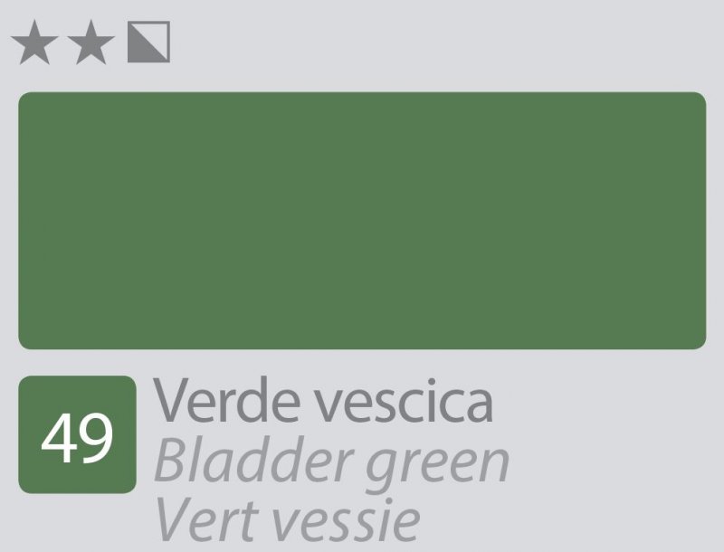 Divolo Accademia Oil paint 20 ml - Bladder verde - Colori a olio