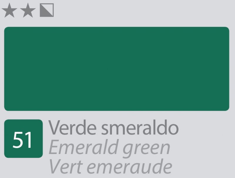 Divolo Accademia Oil paint 20 ml - Emerald verde - Colori a olio