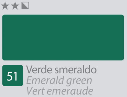 Divolo Accademia Oil paint 20 ml - Emerald verde - Colori a olio