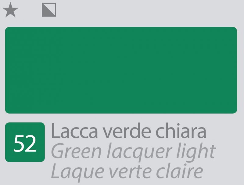 Divolo Accademia Oil paint 20 ml - verde Lacquer chiaro - Colori a olio