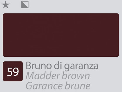 Divolo Accademia Oil paint 20 ml - Madder marrone - Colori a olio