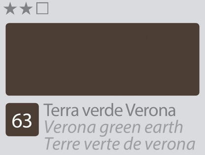 Divolo Accademia Oil paint 20 ml - Verona verde Earth - Colori a olio