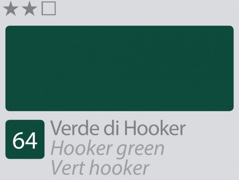 Divolo Accademia Oil paint 20 ml - Hooker verde - Colori a olio