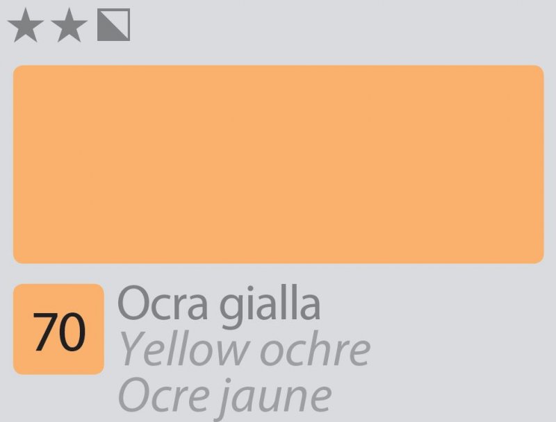 Divolo Accademia Oil paint 20 ml - giallo ocra - Colori a olio