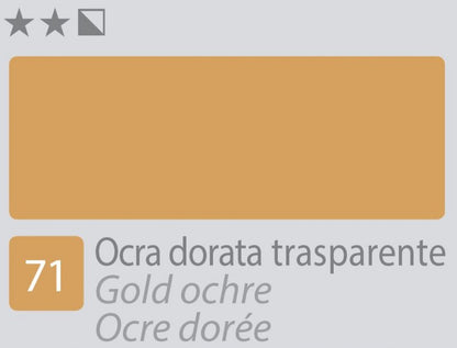 Divolo Accademia Oil paint 20 ml - Golden ocra - Colori a olio