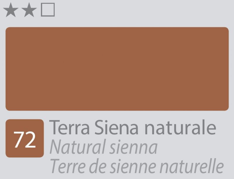 Divolo Accademia Oil paint 20 ml - naturale terra di Siena - Colori a olio