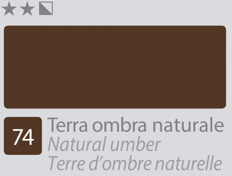 Divolo Accademia Oil paint 20 ml - naturale terra d'ombra - Colori a olio