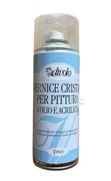 Divolo Picture varnish Cristall for Oil paint 400 ml Spray - Malemedier