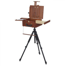Meeden Artist Pochade Box with Aluminum Tripod and Nylon Carry Bag - Staffelier