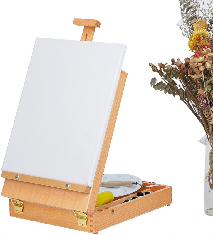 Meeden Large Studio Sketch Box Easel with Storage Box - Cavalletti