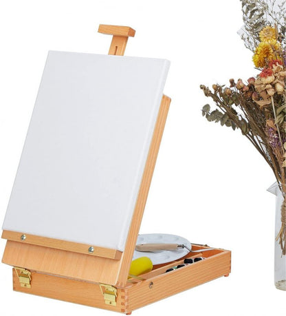 Meeden Large Studio Sketch Box Easel with Storage Box - Cavalletti