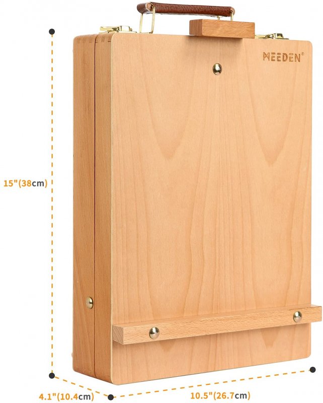Meeden Large Studio Sketch Box Easel with Storage Box - Cavalletti