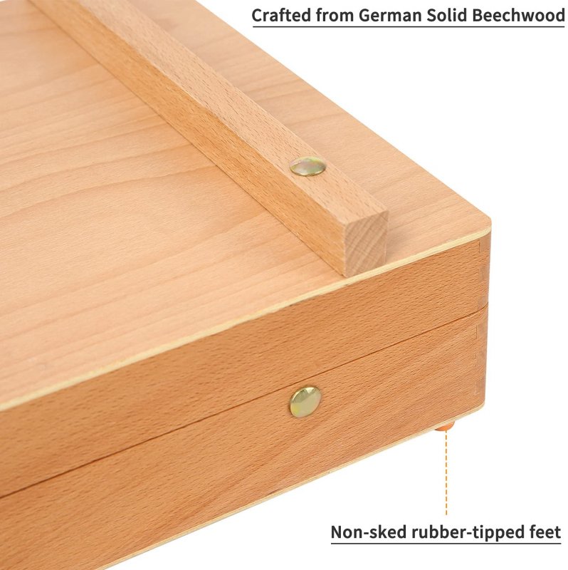 Meeden Large Studio Sketch Box Easel with Storage Box - Cavalletti