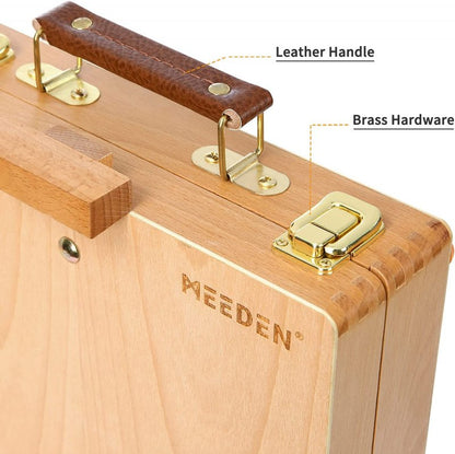 Meeden Large Studio Sketch Box Easel with Storage Box - Cavalletti