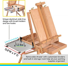 Meeden French easel with folding legs - Staffelier