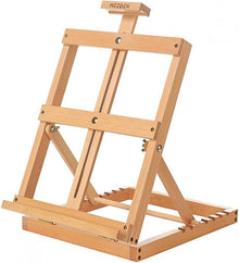 Meeden Heavy-Duty Tabletop Studio H-Frame Wooden Easel - Staffelier