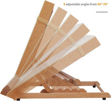 Meeden Adjustable Wood Tabletop Easel 67x47 cm. (A2+) - Staffelier