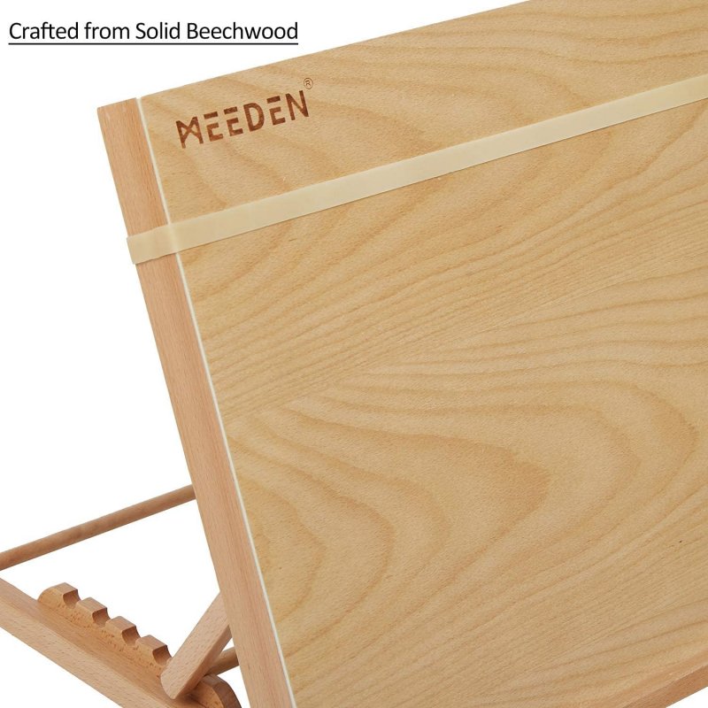 Meeden Adjustable Wood Tabletop Easel 67x47 cm. (A2+) - Staffelier