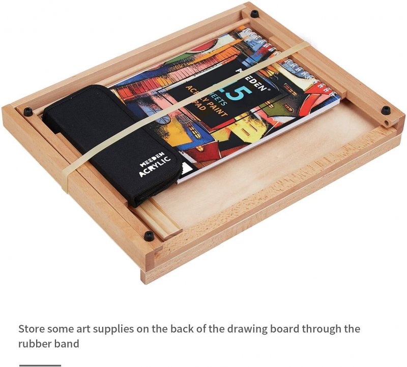 Meeden Adjustable Wood Tabletop Easel 67x47 cm. (A2+) - Staffelier
