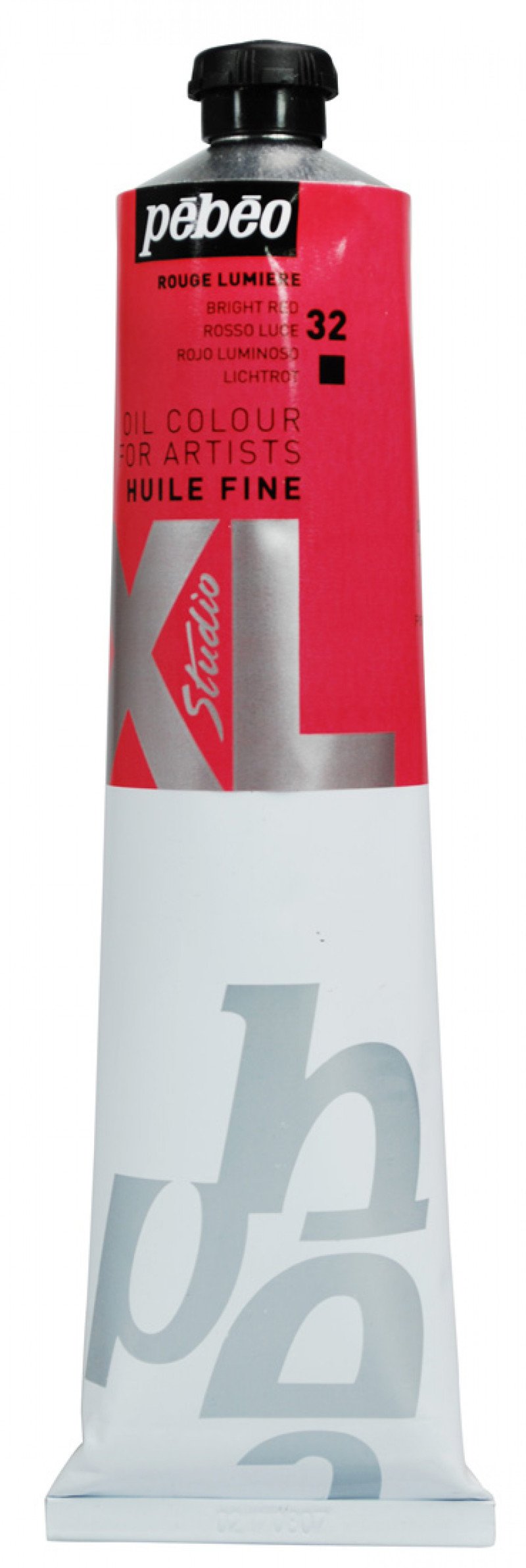 Pebeo Studio XL Oil paint 200 ml - 32 - Bright rød - Oliemaling