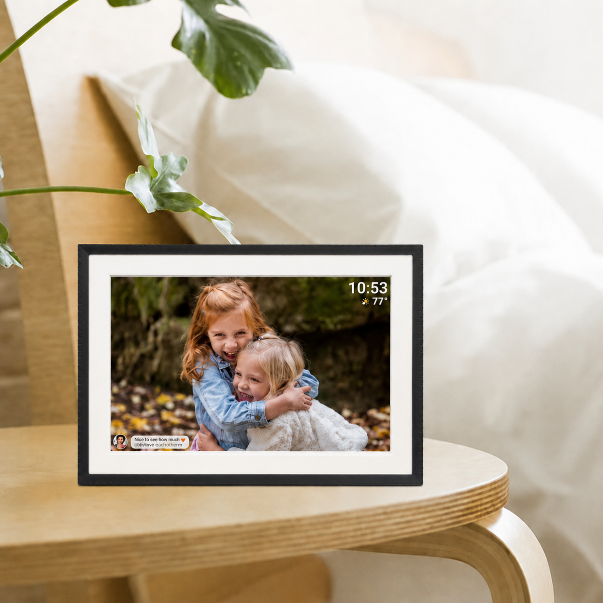 Frameo Digital Photo Frame HF-109T Black 10.1 Inch with FrameGlow — 5