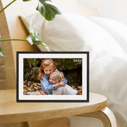 Frameo Digital Photo Frame HF-109T Black 10.1 Inch with FrameGlow — 5