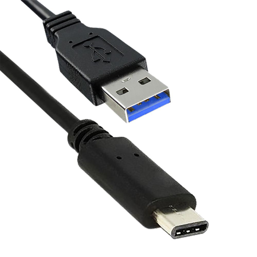 USB Kabel 1m USB-A til USB-C