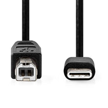 USB Kaapeli 2m USB-C – USB-B — 2
