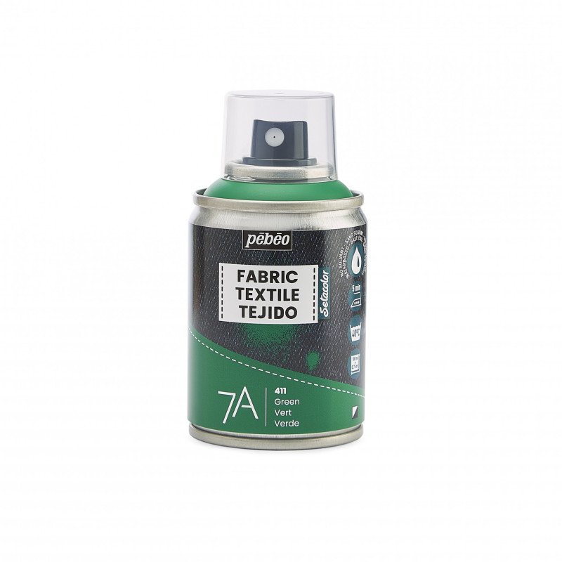 Pebeo 7A Textielspray 100 ml - verde - Colori per tessuti
