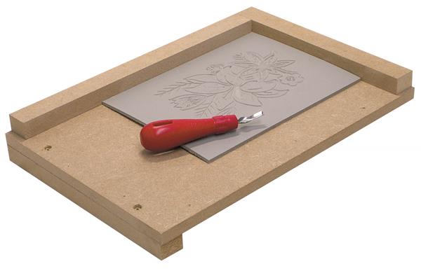 Essdee Linocut bench hook - 300 x 200 mm - Bloktryk