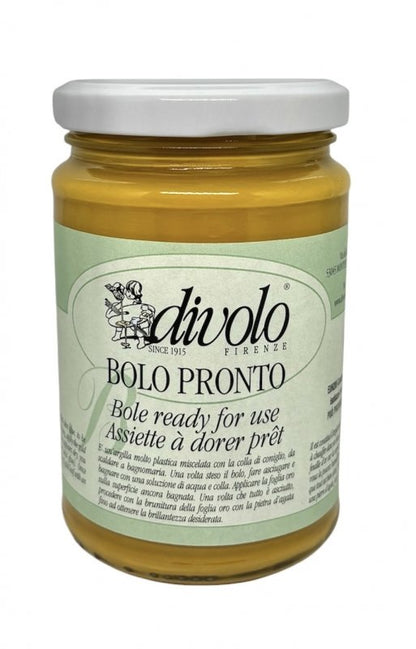 Divolo Ready-to-use Poliment Gilding ground - 300 ml - keltainen okra - Kultaus