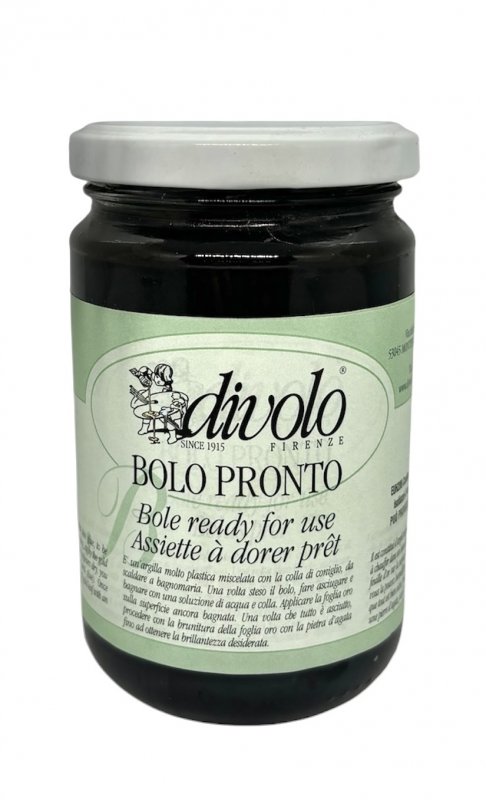 Divolo Ready-to-use Poliment Gilding ground - 300 ml - musta - Kultaus