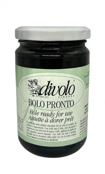 Divolo Ready-to-use Poliment Gilding ground - 300 ml - musta - Kultaus
