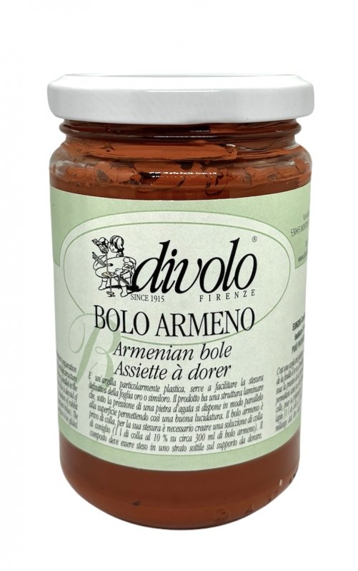 Divolo Armeens Poliment Gilding ground - 300 ml - röd - Forgyllning