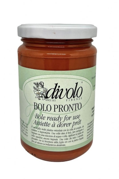 Divolo Ready-to-use Poliment Gilding ground - 300 ml - punainen - Kultaus