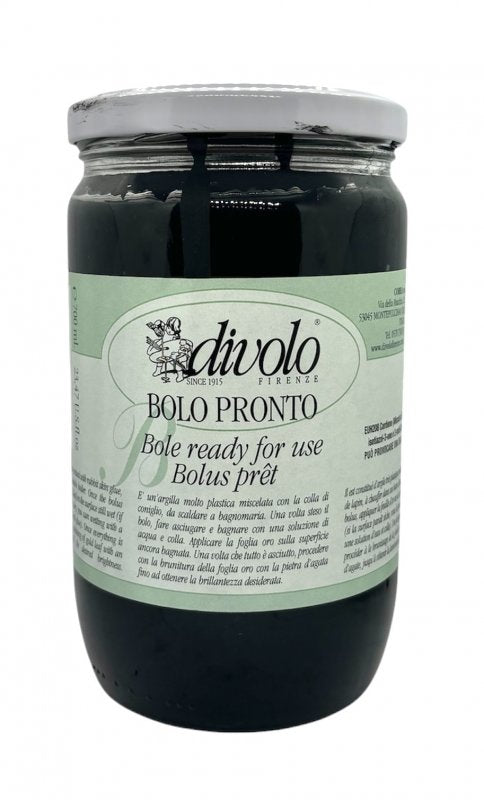 Divolo Ready-to-use Poliment Gilding ground - 700 ml - musta - Kultaus