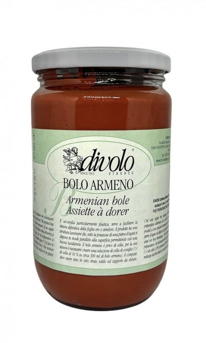 Divolo Armeens Poliment Gilding ground - 700 ml - röd - Forgyllning