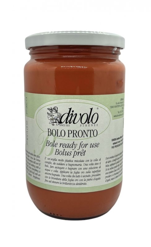 Divolo Ready-to-use Poliment Gilding ground - 700 ml - punainen - Kultaus