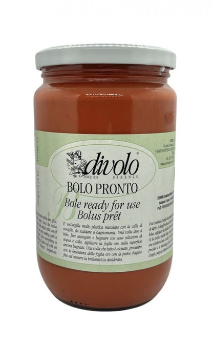 Divolo Ready-to-use Poliment Gilding ground - 700 ml - punainen - Kultaus