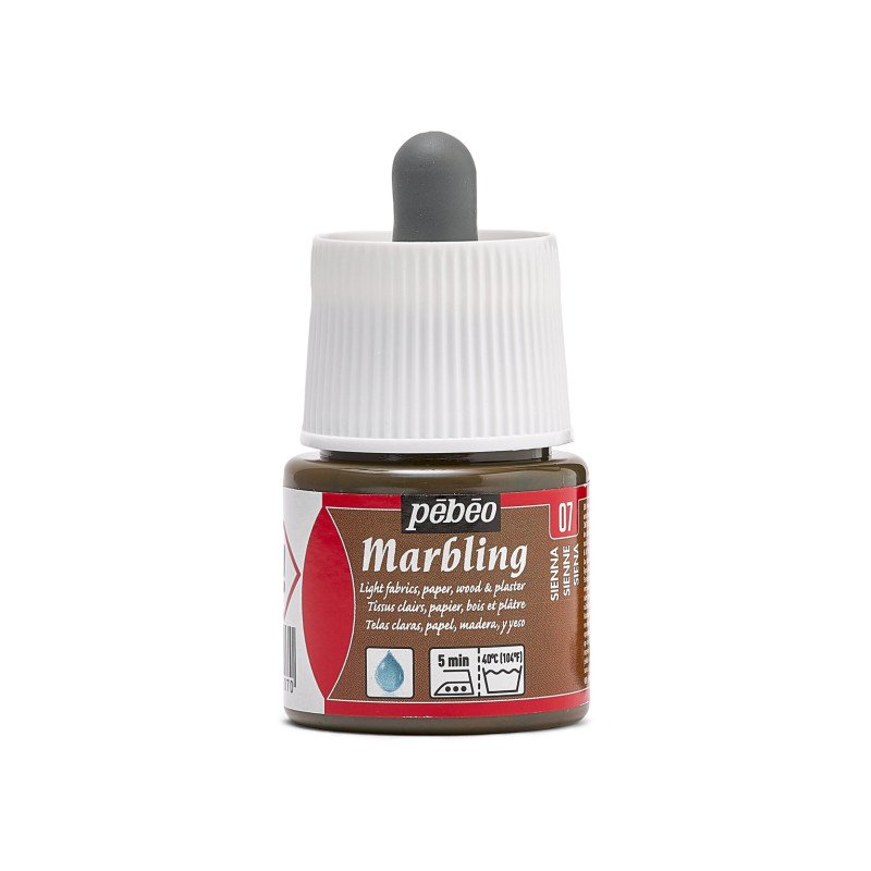 Pebeo Marbling Ink 45 ml - sienna - Effektmaling