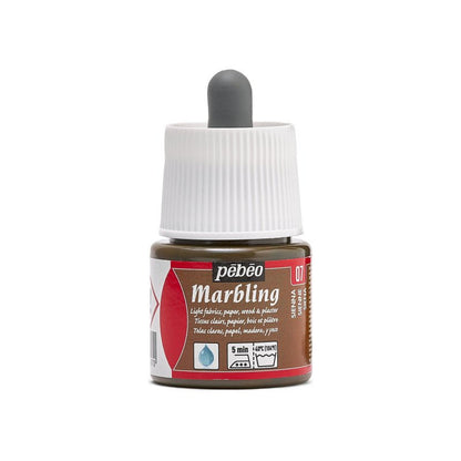 Pebeo Marbling Ink 45 ml - sienna - Effektmaling