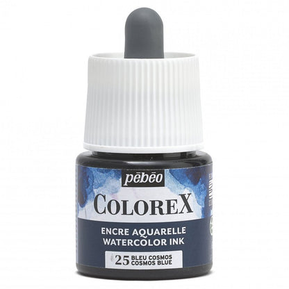 Pebeo Colorex Watercolour ink 45 ml - 25 - Cosmos blu - Inchiostro