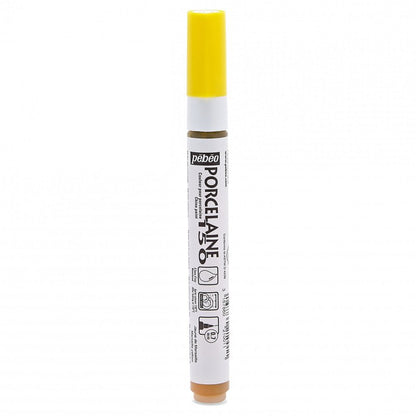 Pebeo Porcelaine 150 Marker Fine Tip 0.7 mm - Marseilles keltainen - Lasi- ja posliinimaalit
